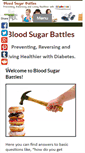 Mobile Screenshot of bloodsugarbattles.com